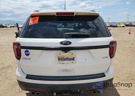 2018 Ford Explorer Sport from USA, damaged, VIN 1FM5K8GTXJGB89887